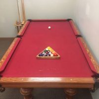 A.E. Schmidt Custom Billiard Table