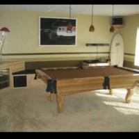 Pool Table with Slate Cover